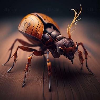 3D модель Myrmica sulcinodis (STL)